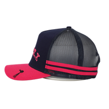 Load image into Gallery viewer, HAT | TRUCKER | Navy/Pink
