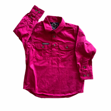 Load image into Gallery viewer, KIDS WORKSHIRT | BERRY
